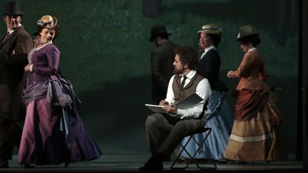 "Sunday in the Park with Georges" de Stephen Sondheim au Châtelet.
 (Jacques Demarthon / AFP)