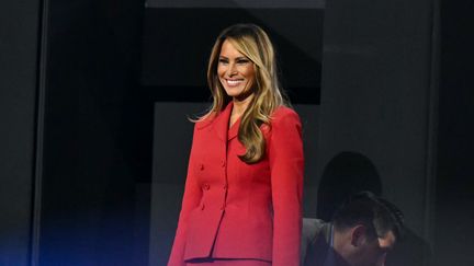 Former first lady of the United States, Melania Trump, on July 18, 2024 in Wisconsin. (PATRICK T. FALLON / AFP)