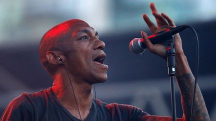 Tricky en juin 2015, La Défense Jazz Festival.
 (Yann Bohac / Sipa )