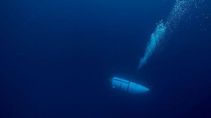 The submarine "Titan" disappeared during an exploration of the wreckage of the "titanic" in the Atlantic.  (OCEAN GATE / ANADOLU AGENCY / AFP)