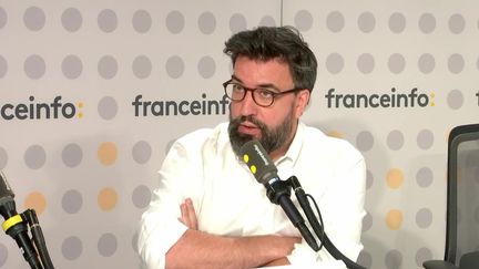 Laurent Moulin, responsable de la recherche et du développement à Eau de Paris, sur franceinfo, jeudi 17 août. (FRANCEINFO / RADIO FRANCE)