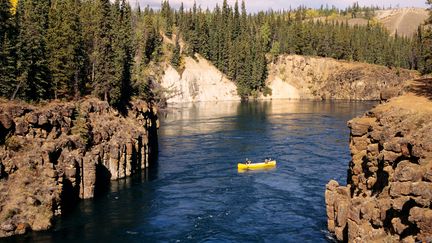 Le fleuve Yukon. (photo d'illustration)&nbsp; (BARBAGALLO FRANCO / AFP)