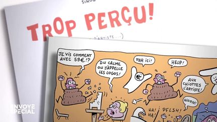 "Trop perçu !" : plutôt que "se pendre ou mettre le feu à la CAF", il en a fait une BD (ENVOYÉ SPÉCIAL  / FRANCE 2)