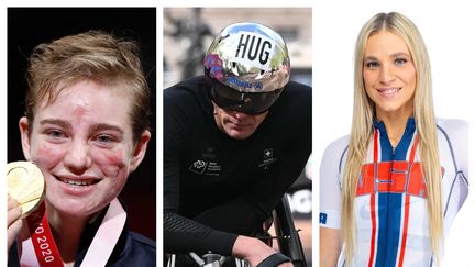 Bebe Vio (escrime fauteuil), Marcel Hug (para-athlétisme) et Oksana Masters (paracyclisme) font partie des stars à suivre lors des Jeux paralympiques de Paris 2024. (AFP)