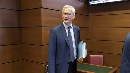 Le ministre de l'Economie, Bruno Le Maire devant la commission des finances de l'Assemblée nationale, le 27 septembre 2023. (VINCENT ISORE / MAXPPP)