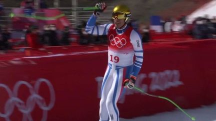 Incroyable performance du Français Johan Clarey. À 41 ans, il décroche la médaille d'argent au terme d'une descente de folie !