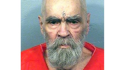 Le meurtrier Charles Manson, le 14 août 2017. (CALIFORNIA DEPARTMENT OF CORRECT / AFP)