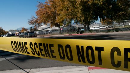 Le coll&egrave;ge Sparks Middle School de Reno (Etats-Unis), le 21 octobre 2013. (DAVID CALVERT / GETTY IMAGES NORTH AMERICA)