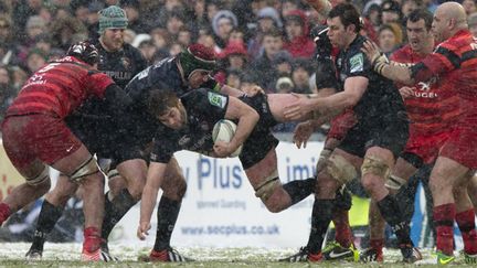 Les Toulousains sont tombés sur un os (BEN STANSALL / AFP)