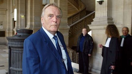 Le baron Jean-Edouard Empain au tribunal correctionnel de Paris, le 11 septembre 2003. (JACK GUEZ / AFP)