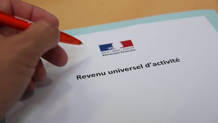 Le gouvernement a donné le coup d'envoi au chantier du "revenu universel d'activité" (RUA), le 14 mars 2019.&nbsp; (PHOTOPQR / L'ALSACE / MAXPPP)