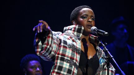 Lauryn Hill lors d'un concert à&nbsp;New York, le 23 octobre 2018. (NICHOLAS HUNT / GETTY IMAGES NORTH AMERICA)