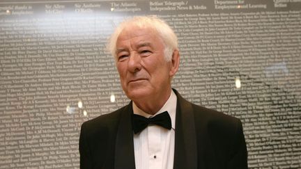 Seamus Heaney, Nobel de Littérature, en juillet 2010 à Belfast
 (PAUL MCERLANE / AFP)