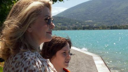 "Elle s'en va" avec Catherine Deneuve, l'un des films tournés en Rhône-Alpes en lice pour les Césars 2014.
 (Fidélité Productions)