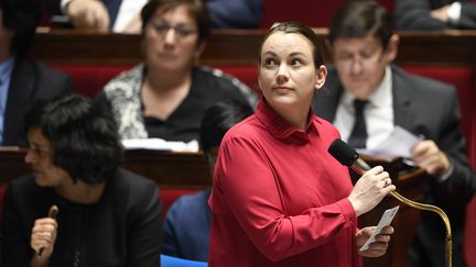 Axelle Lemaire avait rejoint le gouvernement de Manuel Valls en 2014. (LIONEL BONAVENTURE / AFP)