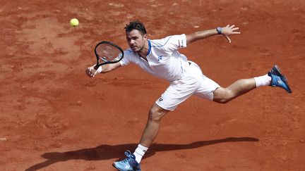 Le Suisse Stan Wawrinka participe au tournoi de Roland-Garros, à Paris, le 28 mai 2018. (MAXPPP)