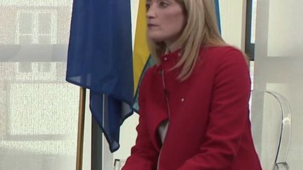 Guerre en Ukraine : entretien avec Roberta Metsola, présidente du Parlement européen