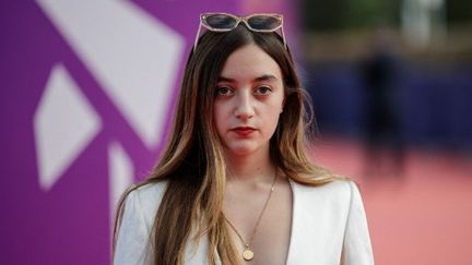 &nbsp;Luana Bajrami, à Deauville, le 11 septembre 2021. (SAMEER AL-DOUMY / AFP)