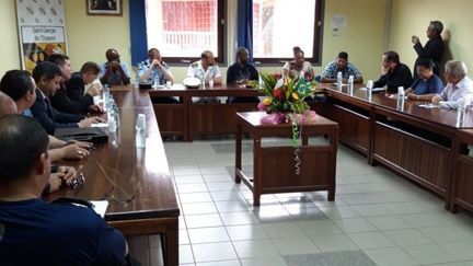 Réunion binationale sur la mise en fonction du pont de l'Oyapock (CLAUDE JOSEPH / GUYANE LA 1ERE)