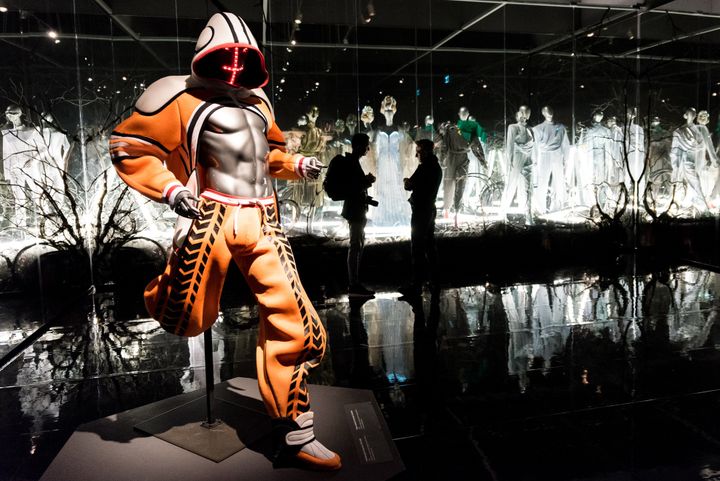 Expo "Thierry Mugler: Couturissime", en février 2019
 (MARTIN OUELLET-DIOTTE / MARTIN OUELLET-DIOTTE / AFP / AFP)