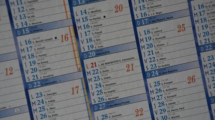 Calendrier 2018. (JEAN-CHRISTOPHE BOURDILLAT / RADIO FRANCE)