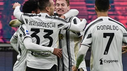  Une très solide équipe turinoise s'est imposée au stade San Siro (3-1). (MIGUEL MEDINA / AFP)