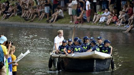 Non seulement, Nairo Quintana se battra pour la victoire finale mais aussi pour le maillot blanc. (JEFF PACHOUD / AFP)