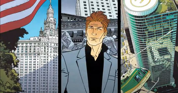 Le personnage de la BD Largo Winch au coeur d'une exposition à Citéco à Paris. (EDITIONS DUPUIS)