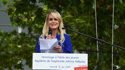 Laetitia Hallyday, le 15 juin 2019 à Toulouse (Haute-Garonne). (ERIC CABANIS / AFP)