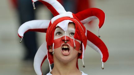 GROUPE A - POLOGNE - Le supporter polonais se bat avec le supporter russe. Mais pas seulement. (JANEK SKARZYNSKI / AFP)