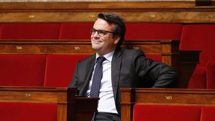 Thomas Thévenoud, ancien&nbsp;secrétaire d'Etat chargé du Commerce extérieur, le 28 novembre 2014 à l'Assemblée nationale. (CHARLES PLATIAU / REUTERS)