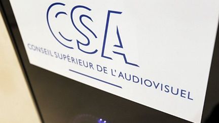 Logo du CSA (THOMAS SAMSON / AFP)