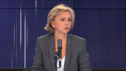 La présidente de la région Ile-de-France, Valérie Pécresse, était l'invitée du "8h30 franceinfo", vendredi 30 octobre 2020. (FRANCEINFO / RADIOFRANCE)