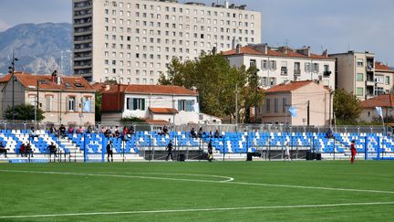 L'OM campus, le jour de son inauguration, en octobre 2018 (illustration). (GEORGES ROBERT / MAXPPP)