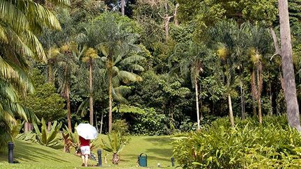 Ses chemins entrecroisés de courbes, de lieux de promenades, d’un kiosque à musique et de plantes ornementales sont toujours intacts à l’heure actuelle. (AFP/HEMIS.FR/MAISANT LUDOVIC)