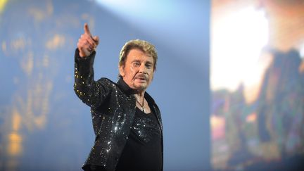 Johnny Hallyday, le 24 novembre 2004. (MAXPPP)