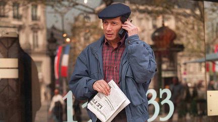 Charles Sobhraj, le 9 avril 1997 à Paris, après sa libération de prison en Inde. (NIVIERE / SIPA)