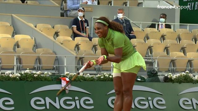 2e tour : Point exceptionnel entre Serena Williams et Mihaela Buzarnescu