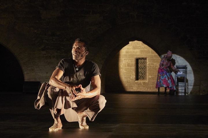 Isaach De Bankolé dans "Femme Noire"
 (Christophe Raynaud de Lage/Festival d&#039;Avignon)