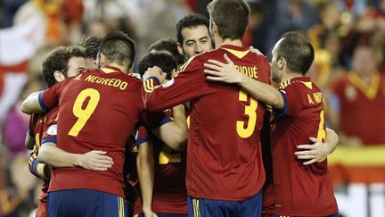 Les joueurs de la Roja