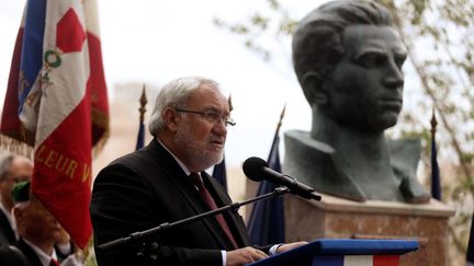 Cérémonie d'hommage à Missak Manouchian, à Marseille (Bouches-du-Rhône) le 11 mai 2016 (VALLAURI NICOLAS / MAXPPP)