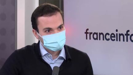 Pierre-Philippe Frieh, porte-parole de la Fourrure française, était l'invité éco de franceinfo le mercredi 8 décembre 2021. (FRANCEINFO / RADIOFRANCE)