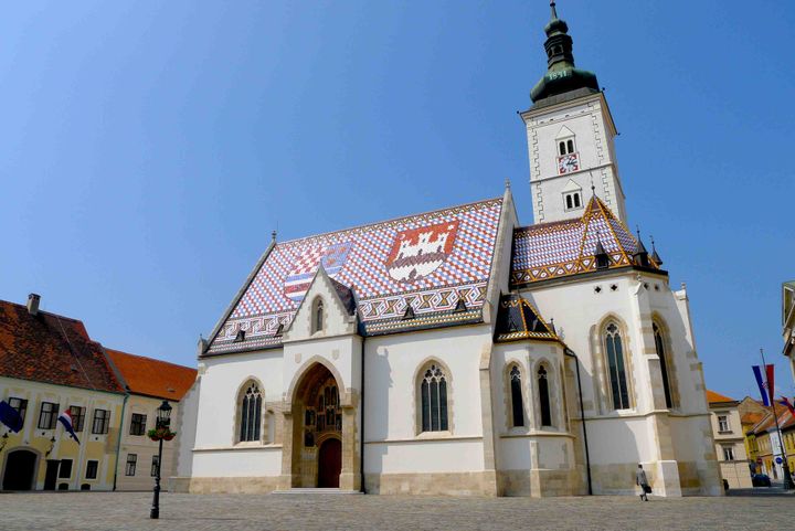 &nbsp; (Eglise Saint-Marc Zagreb © Bastina)