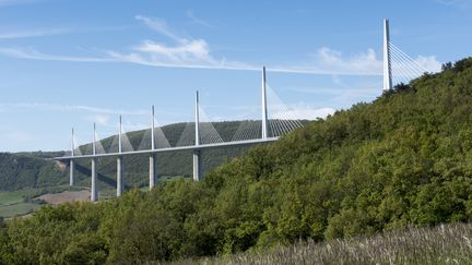 Une rafale à 143 km/h a été enregistrée à Millau (Aveyron), le 13 décembre 2019. (GERAULT GREGORY / HEMIS.FR / AFP)