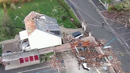 Tornade dans la Somme : d’importants dégâts dans la commune de Conty