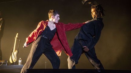 Christine and the Queens en concert à Coachella, le 13 avril 2019 (AMY HARRIS/AP/SIPA / AP / SIPA)