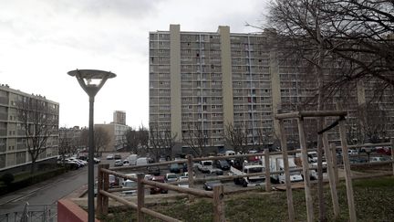 La cité du Castellas à Marseille (Bouches-du-Rhône), le 16 janvier 2018. (MAXPPP)