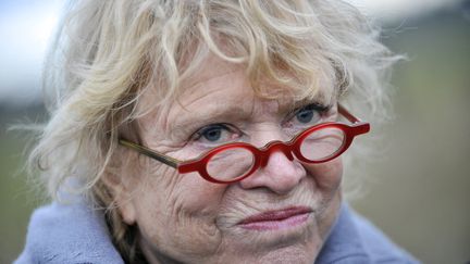 Eva Joly, candidate Europe Ecologie-Les Verts &agrave; la pr&eacute;sidentielle, lors d'un d&eacute;placement sur la biodiversit&eacute; en Auvergne le 2 d&eacute;cembre 2011. (THIERRY ZOCCOLAN /AFP&nbsp;)