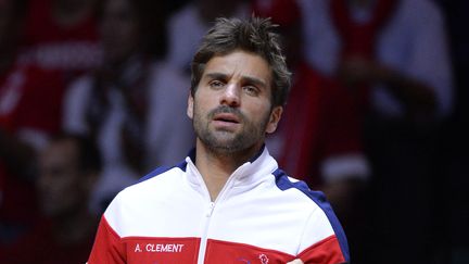 Arnaud Clément, ancien capitaine de l'équipe de France de Coupe Davis ici le 23 novembre 2014 en finale contre la Suisse. (JULIEN CROSNIER / DPPI MEDIA)