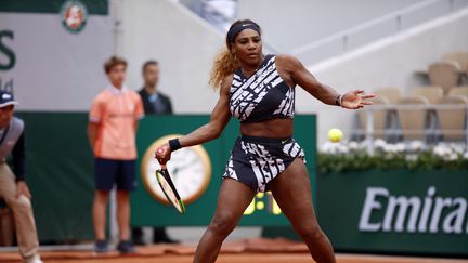 Serena Williams, à Roland-Garros, le 27 mai 2019.&nbsp; (MEHDI TAAMALLAH / NURPHOTO / AFP)